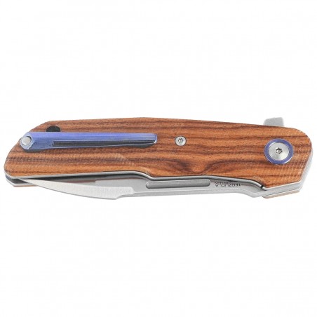 Nóż składany MKM Clap Santos Wood, Satin M390 by Bob Terzuola (MK LS01-S) Nóż składany MKM Clap Santos Wood, Satin M390 by Bob Terzuola (MK LS01-S)