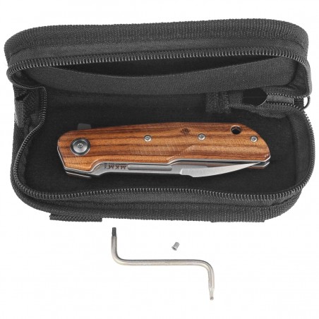 Nóż składany MKM Clap Santos Wood, Satin M390 by Bob Terzuola (MK LS01-S) Nóż składany MKM Clap Santos Wood, Satin M390 by Bob Terzuola (MK LS01-S)
