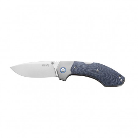 Nóż skladany MKM Hero Denim Canvas Micarta, Stonewashed M390 by Tommaso Rumici (MK HR-DCT) Nóż skladany MKM Hero Denim Canvas Micarta, Stonewashed M390 by Tommaso Rumici (MK HR-DCT)