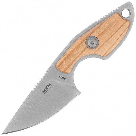 Nóż na szyje MKM Mikro 1 Olive Wood, Satin M390 by Jesper Voxnæs (MK MR01-O) Nóż na szyje MKM Mikro 1 Olive Wood, Satin M390 by Jesper Voxnæs (MK MR01-O)