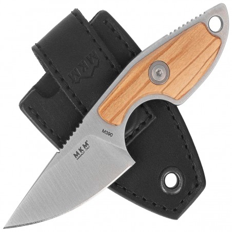 Nóż na szyje MKM Mikro 1 Olive Wood, Satin M390 by Jesper Voxnæs (MK MR01-O) Nóż na szyje MKM Mikro 1 Olive Wood, Satin M390 by Jesper Voxnæs (MK MR01-O)