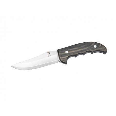 Nóż Muela Outdoor-12M Evergreen Pakka Wood, Satin X50CrMoV15