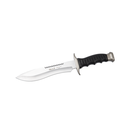 Nóż Muela 85-162 Black Rubber, Satin Nitro-42