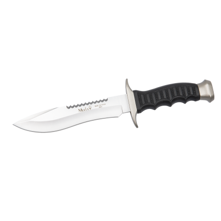 Nóż Muela 85-182 Black Rubber, Satin Nitro-42