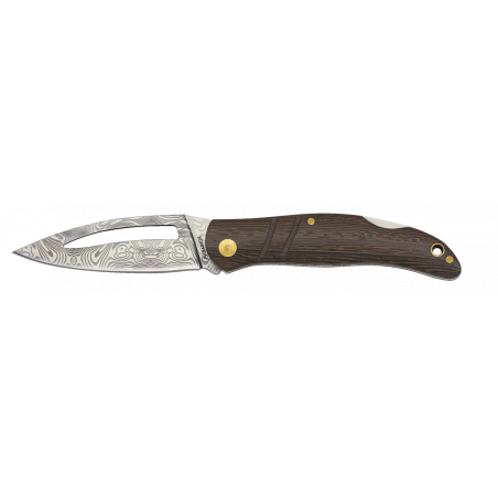 Nóż składany Martinez Albainox Wengue Wood, Laser Pattern 3Cr13Mov (18754)