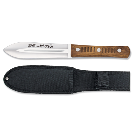 Nóż Martinez Albainox Masai Wood, Satin 3Cr13Mov (32535)