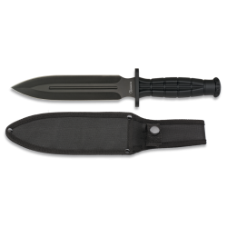 Nóż Martinez Albainox Midway Black ABS, Black 3Cr13Mov (32287)