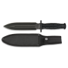 Nóż Martinez Albainox Midway Black ABS, Black 3Cr13Mov (32287)
