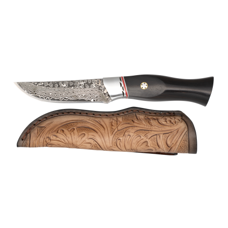 Nóż Martinez Albainox Black Ebony, Damascus 73 Layers (32674)