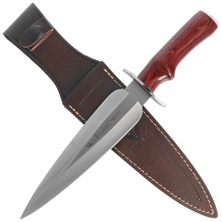 Nóż Muela Caribu.R Coral Pakka Wood, Satin X50CrMoV15 Nóż Muela Caribu.R Coral Pakka Wood, Satin X50CrMoV15