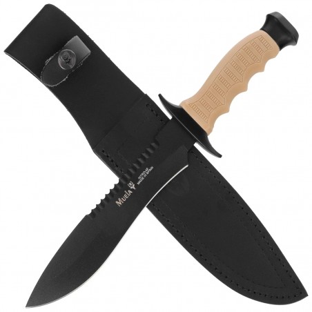 Nóż Muela 85-181.D Desert Rubber, Black Nitro-42