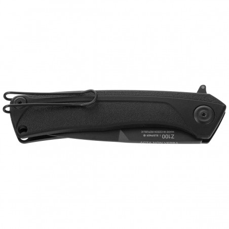 Nóż składany ANV Z100 BB Black GRN, Black DLC Sleipner (ANVZ100-052) Nóż składany ANV Z100 BB Black GRN, Black DLC Sleipner (ANVZ100-052)