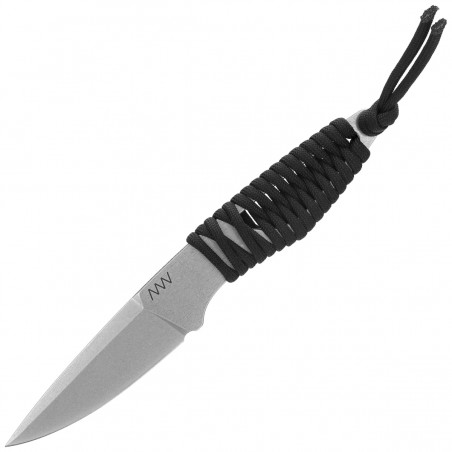 Nóż ANV P100 Black Paracord, Stonewashed Sleipner (ANVP100-002) Nóż ANV P100 Black Paracord, Stonewashed Sleipner (ANVP100-002)