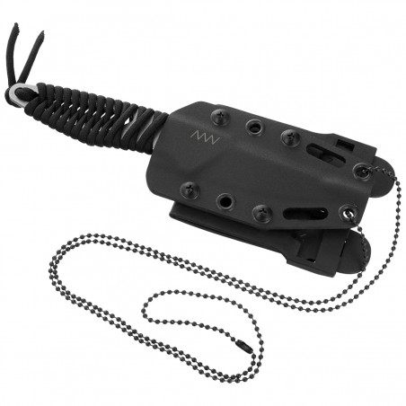 Nóż ANV P100 Black Paracord, Stonewashed Sleipner (ANVP100-002) Nóż ANV P100 Black Paracord, Stonewashed Sleipner (ANVP100-002)