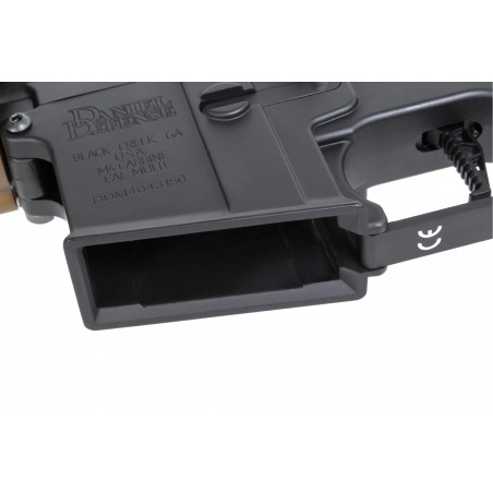Karabinek ASG Specna Arms Daniel Defense® MK18 SA-P26 Prime™ Aster II ETU z silnikiem bezszczotkowym Single Fire Only Chaos Bron