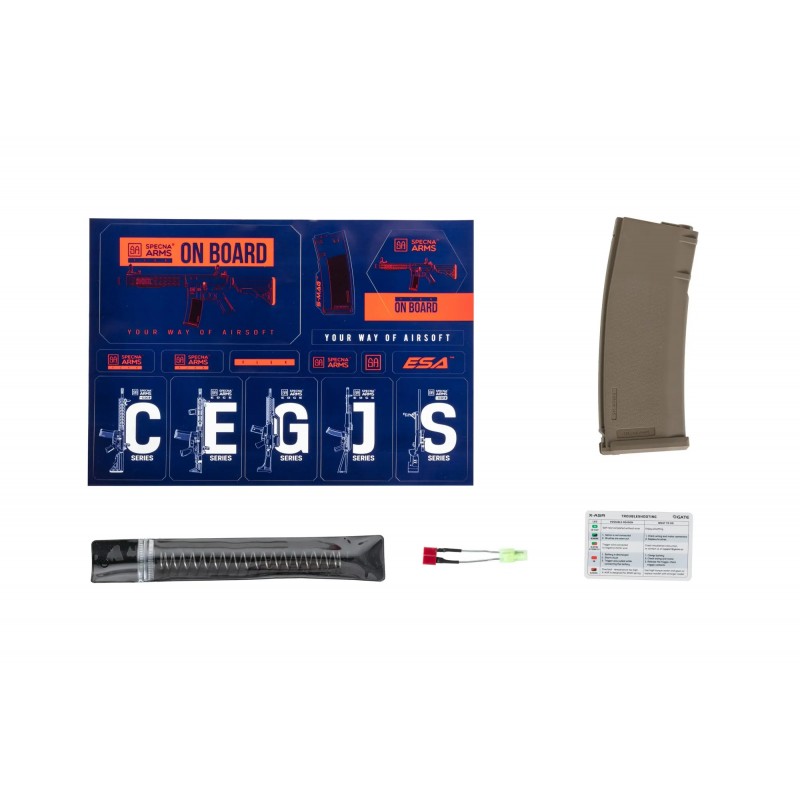 Karabinek ASG Specna Arms SA-F10 FLEX™ GATE X-ASR Gen.2 Half-Tan