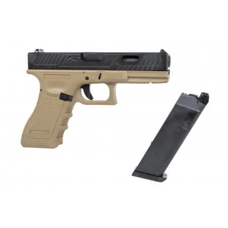 Pistolet ASG E&C EC-1104 Half-Tan