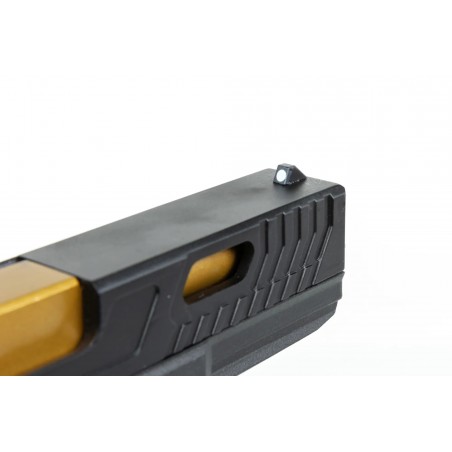 Pistolet ASG E&C EC-1104 Czarno-złoty