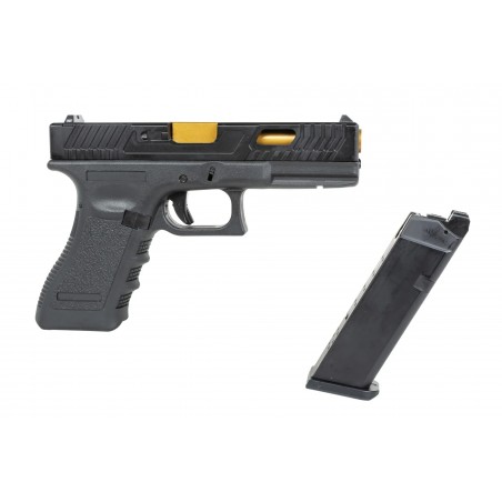 Pistolet ASG E&C EC-1104 Czarno-złoty Pistolet ASG E&C EC-1104 Czarno-złoty
