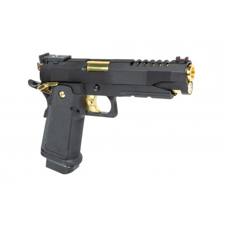 Pistolet ASG E&C EC-2104 Czarno-złoty Pistolet ASG E&C EC-2104 Czarno-złoty