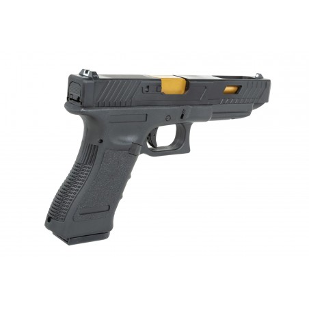 Pistolet ASG E&C EC-1202 Czarno-złoty