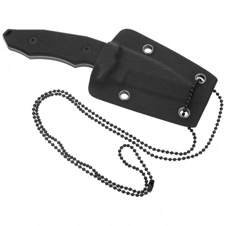 Nóż na szyję K25 Black G10, Titanium/Brushed 7Cr17Mov (32602) Nóż na szyję K25 Black G10, Titanium/Brushed 7Cr17Mov (32602)
