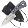 Nóż na szyję K25 Boot Knife Black/White G10, Satin 7Cr17Mov (32561)