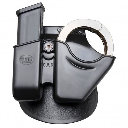 Ładownica Fobus na magazynek Glock: 9mm, .40 i kajdanki (CU9G RT) Ładownica Fobus na magazynek Glock: 9mm, .40 i kajdanki (CU9G RT)