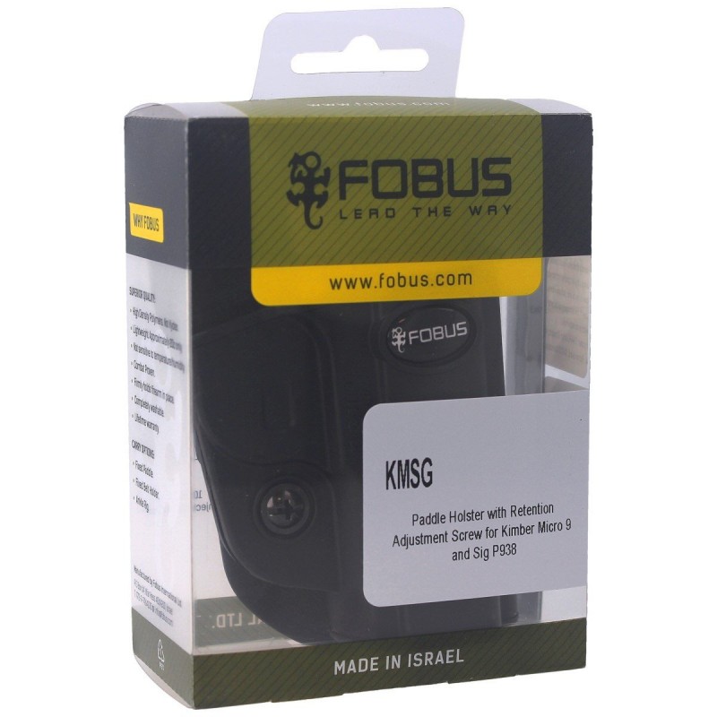 Kabura Fobus SIG: P938, P238, Kimber Micro 9mm, .380 (KMSG)