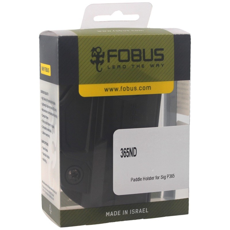 Kabura Fobus Sig/Sauer SIG P365, P365 380, P365 XL, P365X (365ND)
