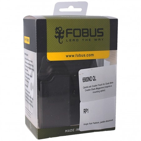 Ładownica Fobus na magazynki Glock, H&K: 9mm, .40 (6900ND QL RP1) Ładownica Fobus na magazynki Glock, H&K: 9mm, .40 (6900ND QL RP1)