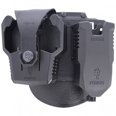 Platforma Fobus QuickLock ładownica na magazynek Glock i kajdanki (RP22) Platforma Fobus QuickLock ładownica na magazynek Glock i kajdanki (RP22)