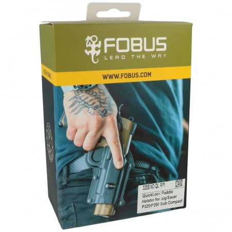 Kabura Fobus Sig/Sauer P320/P250, Ruger, Savage, Girsan, Bersa (320S ND QL RP1)