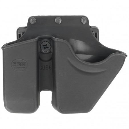 Ładownica Fobus Combo Pouch dla Glock 9mm Double-Stack, S&W Model 100, Kajdanki, Uchwyt na pas (CU9G BH ND) Ładownica Fobus Combo Pouch dla Glock 9mm Double-Stack, S&W Model 100, Kajdanki, Uchwyt na pas (CU9G BH ND)