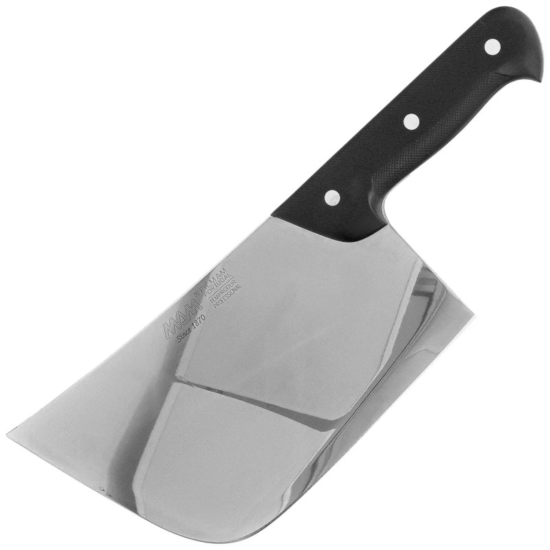 Tasak kuchenny MAM Big Cleaver Black Polymer, Polished X39Cr13 (711)