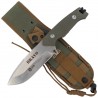 Nóż K25 Bravo Green G10, Satin/Brushed 7Cr17Mov (32260)