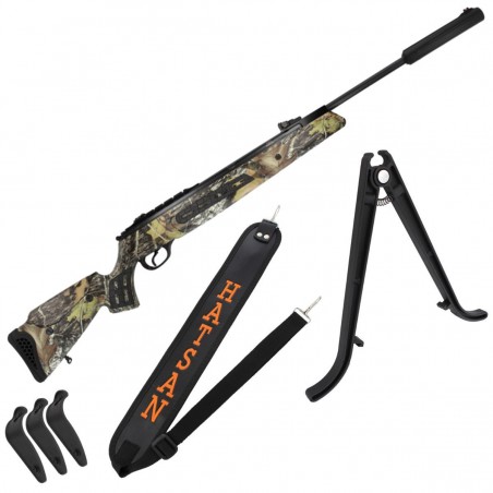 Wiatrówka Hatsan 125 Sniper Camo 5.5 mm, tłumik Wiatrówka Hatsan 125 Sniper Camo 5.5 mm, tłumik