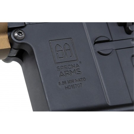 Karabinek ASG Specna Arms SA-PH24 PRIME™ Aster II ETU z silnikiem bezszczotkowym Chaos Bronze Karabinek ASG Specna Arms SA-PH24 PRIME™ Aster II ETU z silnikiem bezszczotkowym Chaos Bronze