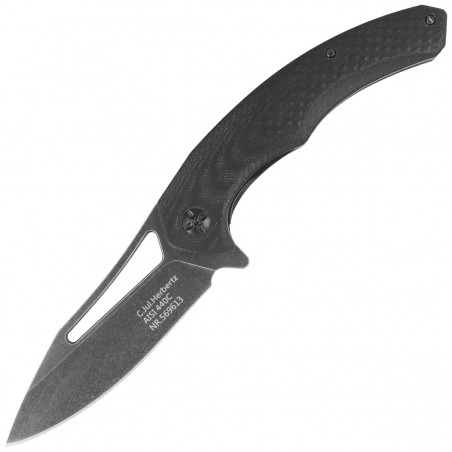 Nóż składany Herbertz CJH Black G10, Black Stonewashed 440C (569613) Nóż składany Herbertz CJH Black G10, Black Stonewashed 440C (569613)