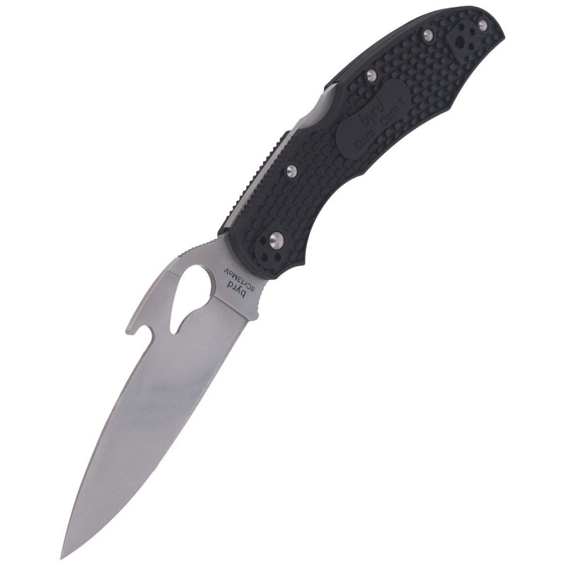 Nóż Spyderco Byrd Cara Cara 2 FRN Emerson Opener, Plain (BY03PBK2W)