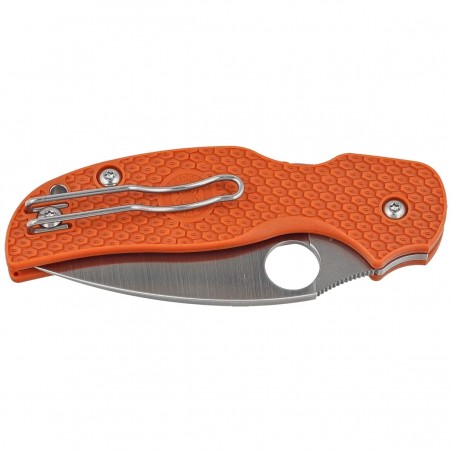 Nóż składany Spyderco Sage 5 Burnt Orange FRN, Satin Plain CPM REX 121 (C123BORP) Nóż składany Spyderco Sage 5 Burnt Orange FRN, Satin Plain CPM REX 121 (C123BORP)