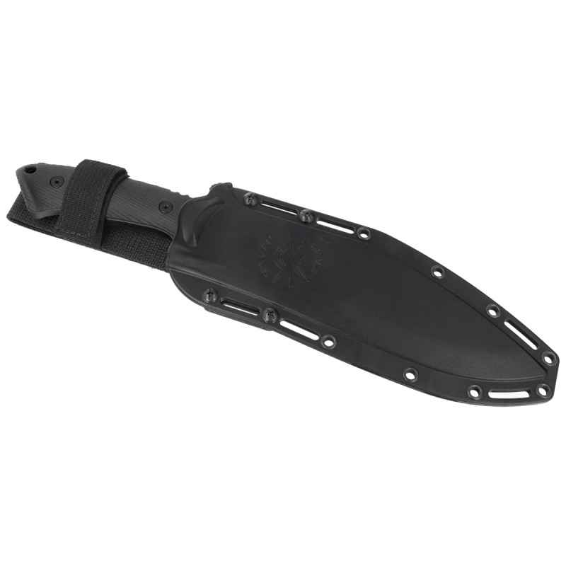 Nóż Spartan Blades Harsey Kukri Black Polymer, Black 1095 Cro-Van by William W. Harsey Jr. (SBSL007BK)