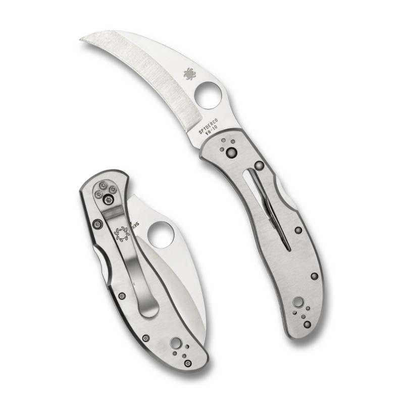 Nóż składany Spyderco Harpy Stainless Steel, Satin VG-10 (C08P)