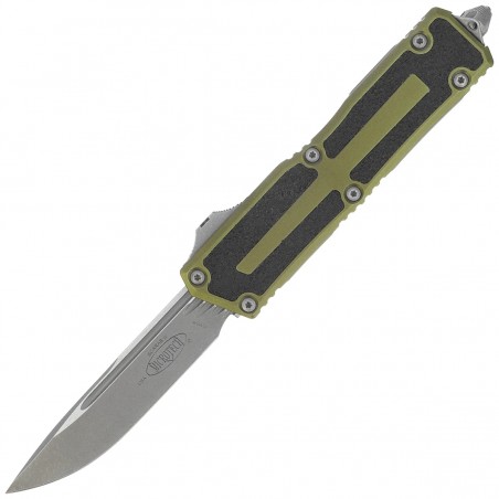 Nóż automatyczny OTF Microtech Scarab II S/E Gen III Olive Drab Aluminium/3M, Apocalyptic M390MK by Tony Marfione (1278-10APOD)