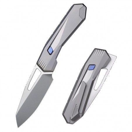 Nóż składany Remette RT-Agile Peregrine Falcon Ceramic Sandblasting Titanium, Satin/Pearlescent M390 (RTCZ-G) Nóż składany Remette RT-Agile Peregrine Falcon Ceramic Sandblasting Titanium, Satin/Pearlescent M390 (RTCZ-G)