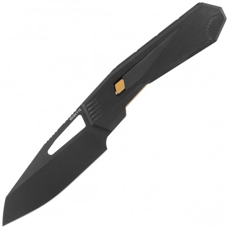 Nóż składany Remette RT-Agile Peregrine Falcon Black DLC Titanium, Black DLC M390 (RTCZ-B)