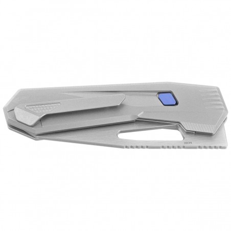 Nóż składany Remette RT-Agile Peregrine Falcon Ceramic Sandblasting Titanium, Satin/Pearlescent M390 (RTCZ-G)