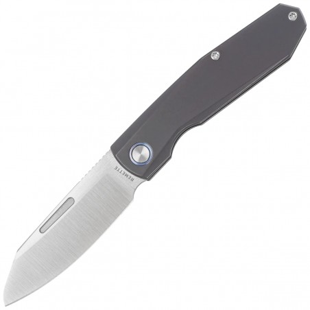 Nóż składany Remette RT-Squirrel Grilled Blue Titanium, Satin M390 (RTDP-C)