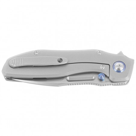 Nóż składany Remette RT-TwoFace Handmade Ceramic Sandblasting Titanium, Fine Grinding Pearlescent M390 (DSTF-A)