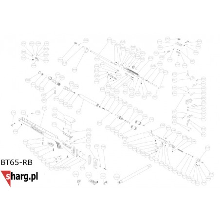 Osada orzech do wiatrówki Hatsan BT65 (2700-10)